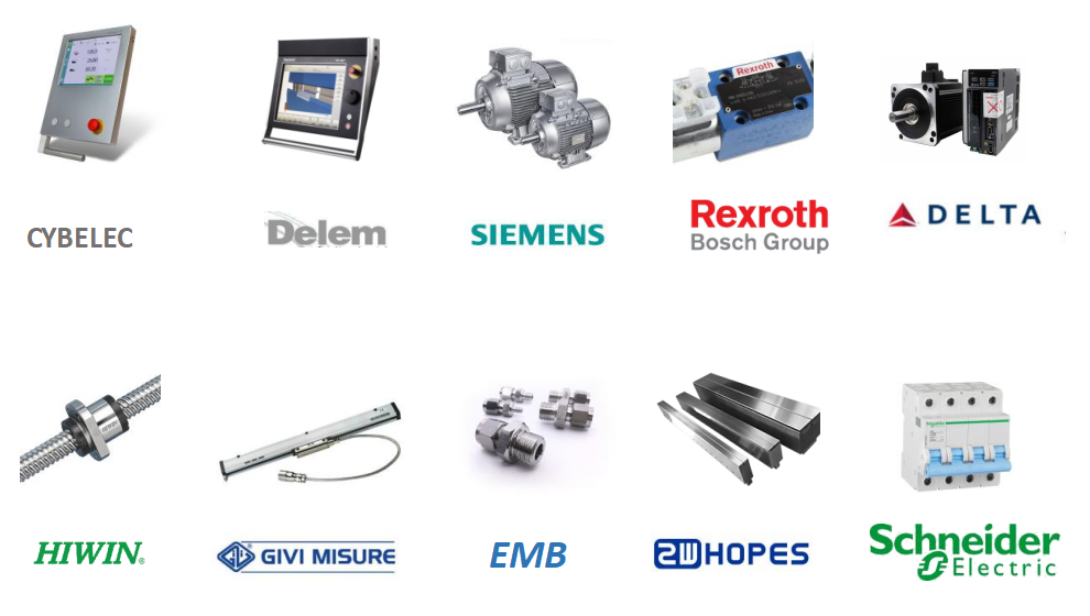 160t-4000 4-axis Cnc Hydraulic Bending Machine Press Brake 160t-4000 4osá CNC hydraulická ohýbačka ohraňovací lis