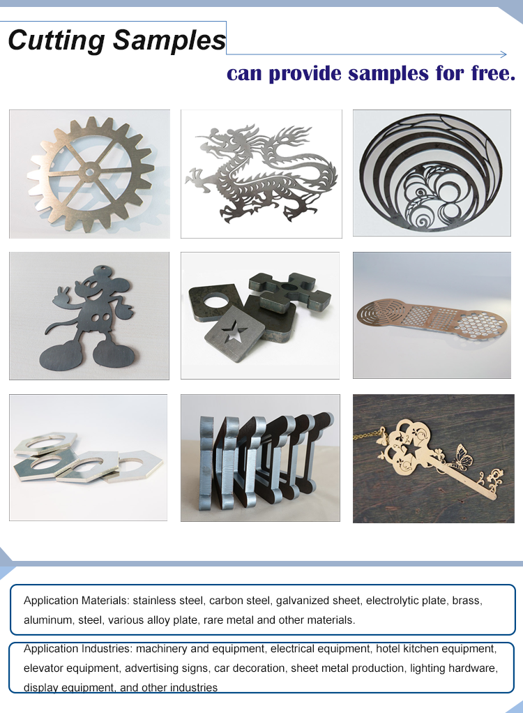 1kw 2kw Good Price Fiber Laser Cutting Machine For Sheet Metal 1kw 2kw Dobrá cena Vláknový laserový řezací stroj na plech