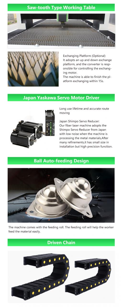 Carbon Iron Aluminum Metal Stainless Steel Cnc Fiber Laser Cutting Machine Carbon Iron Aluminium Metal Nerezová ocel Cnc Fiber Laserový řezací stroj