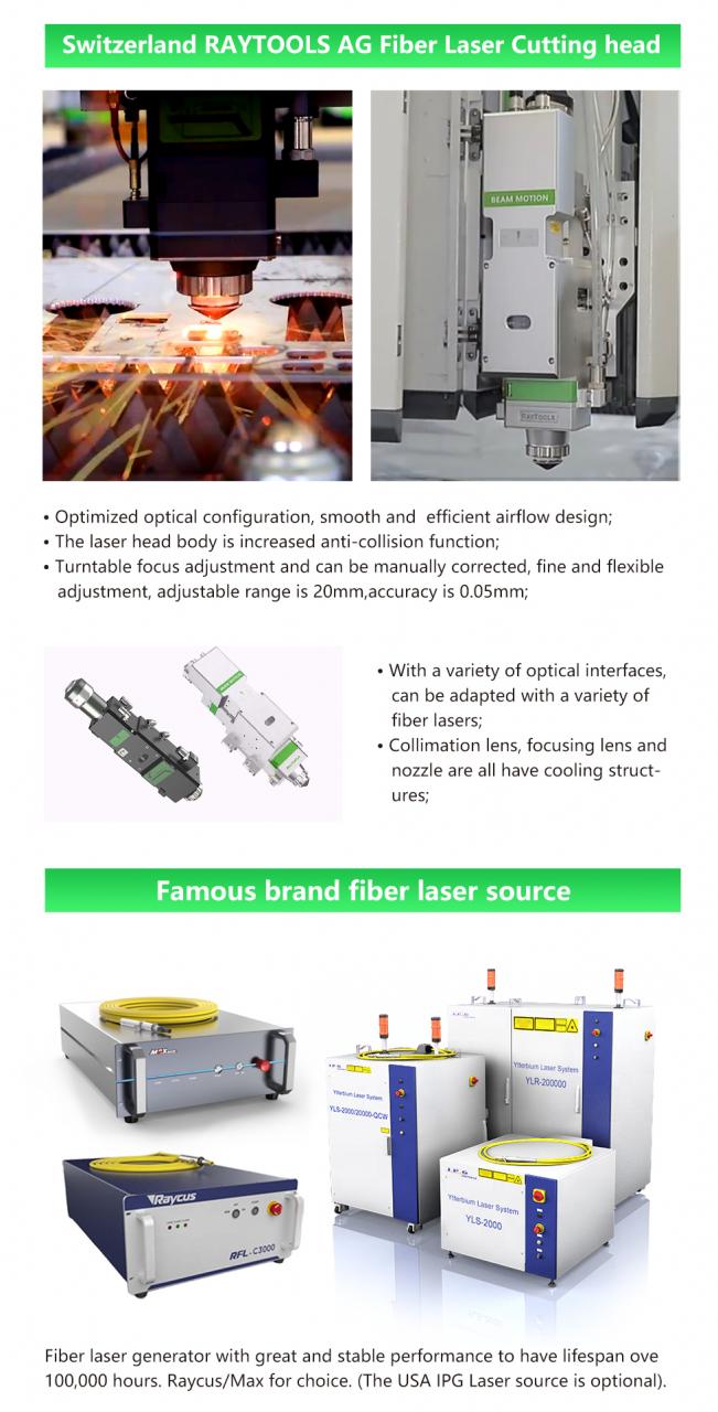 Carbon Iron Aluminum Metal Stainless Steel Cnc Fiber Laser Cutting Machine Carbon Iron Aluminium Metal Nerezová ocel Cnc Fiber Laserový řezací stroj