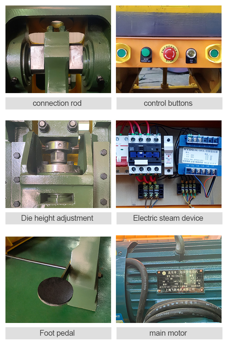 Deepthroat 16 Tons Punch Mechanical Punching Machine For Sheet Metal Deepthroat 16 Tuns Punch Mechanický děrovací stroj na plech