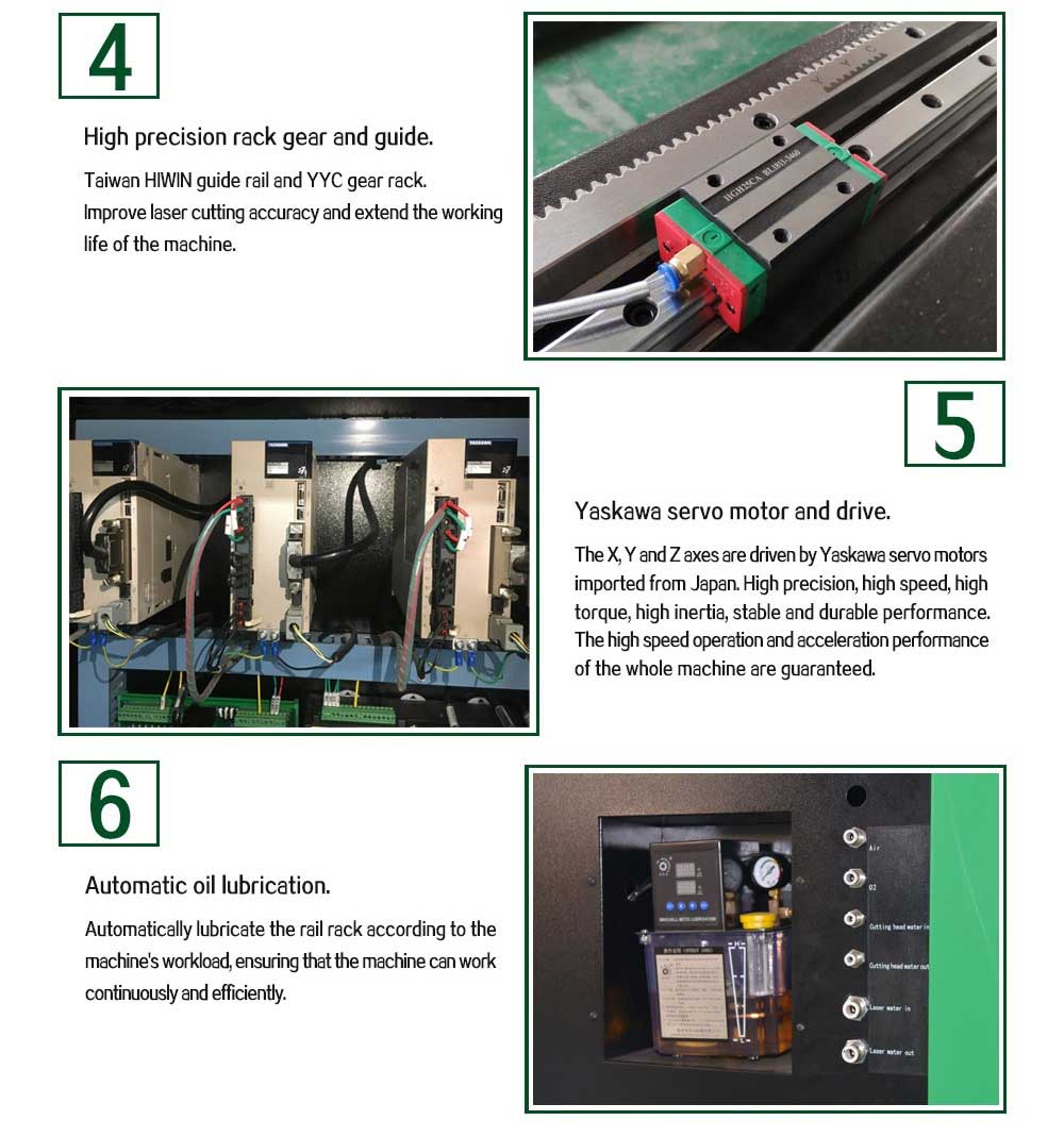 Vysoce přesný 1000w vláknový laserový řezací stroj Cena