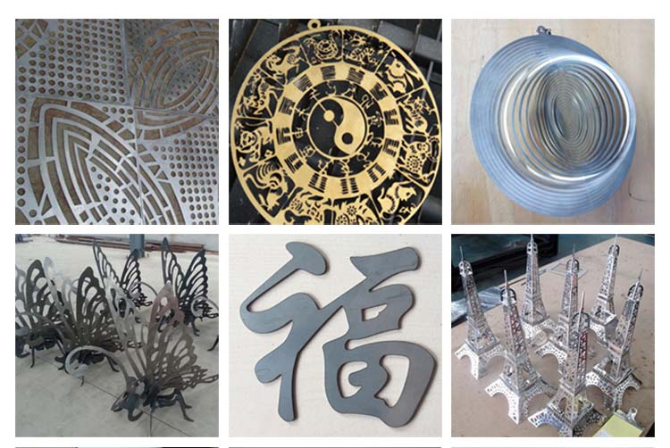 Vysoce přesný 1000w vláknový laserový řezací stroj Cena