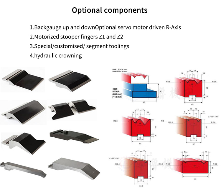 High Quality 3m Press Brake Machine Hydraulic 100 Ton For Sheet Metal Bending Vysoce kvalitní 3m hydraulický ohraňovací lis 100 tun pro ohýbání plechů