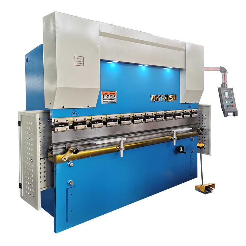 Hydraulic Press Wc67y 80/2500 China Cheap Price Hydraulic Press Brake Machine Hydraulický lis Wc67y 80/2500 Čína Levná cena Hydraulický ohraňovací lis