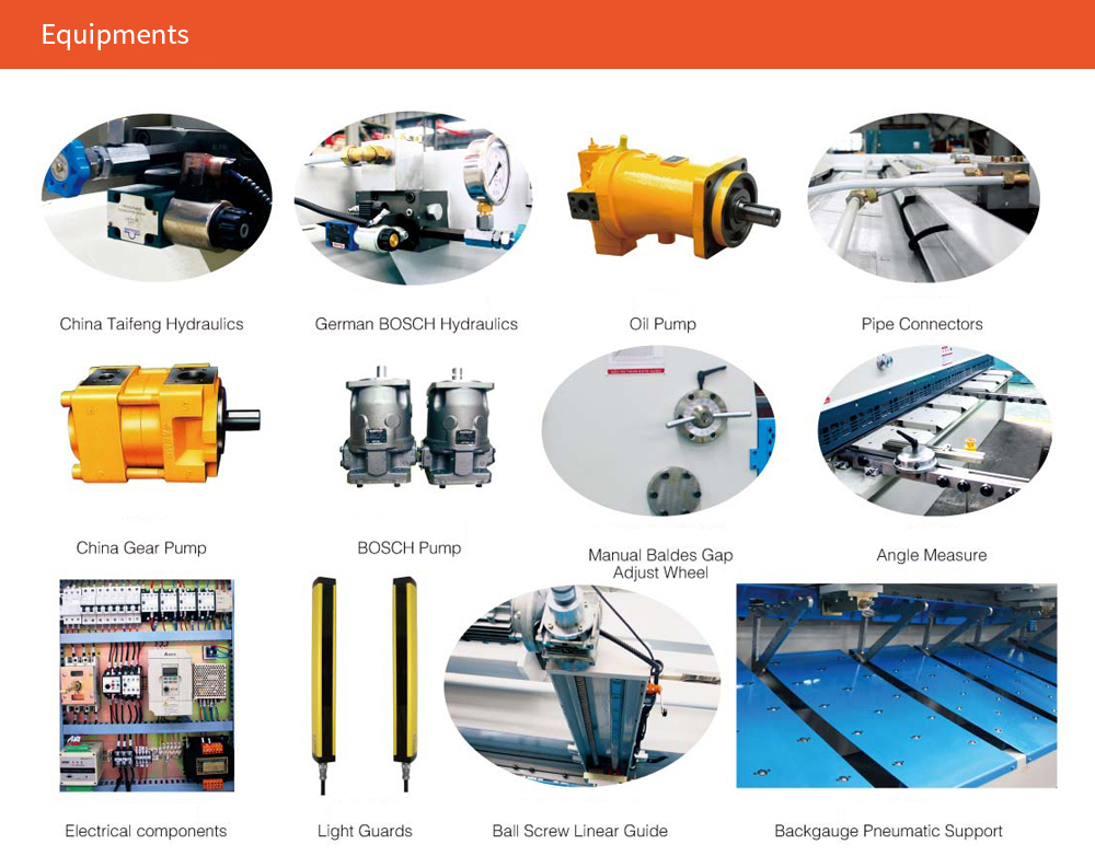 QC11K 10 12 16 mm 3200 4000mm Metal Guillotine Shear CNC Guillotine Shearing Machine QC11K 10 12 16 mm 3200 4000 mm Nůžky na kovové gilotinové nůžky CNC Gilotinové nůžky