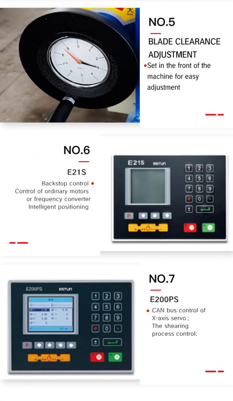 Shear Cutting Machine Guillotine Metal Hydraulic Shearing Machine Qc11Y/K Stroj na řezání smykem Hydraulické nůžky na kov s gilotinou Qc11Y/K